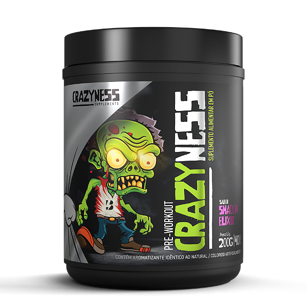 PRÉ-TREINO CRAZYNESS 200G