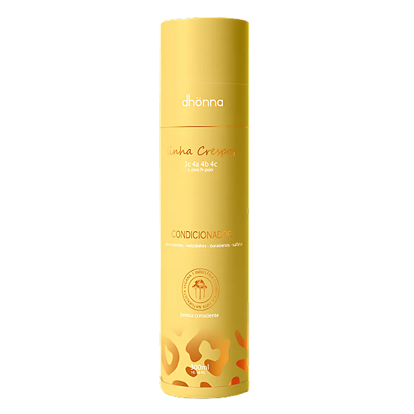 Condicionador Crespos 300mL - Dhonna | Cabelos Crespos Hidratados e Macios