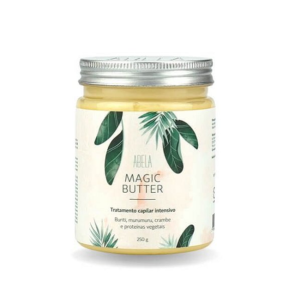 Máscara Tratamento Intensivo Magic Butter 250g - Abela | Adeus ressecamento, quebra e pontas duplas