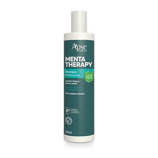 Shampoo Menta Therapy Refrescante 300ml - Apice Cosméticos