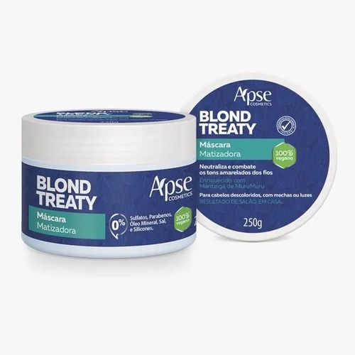Máscara Matizadora Blond Treaty 300g - Apice Cosméticos