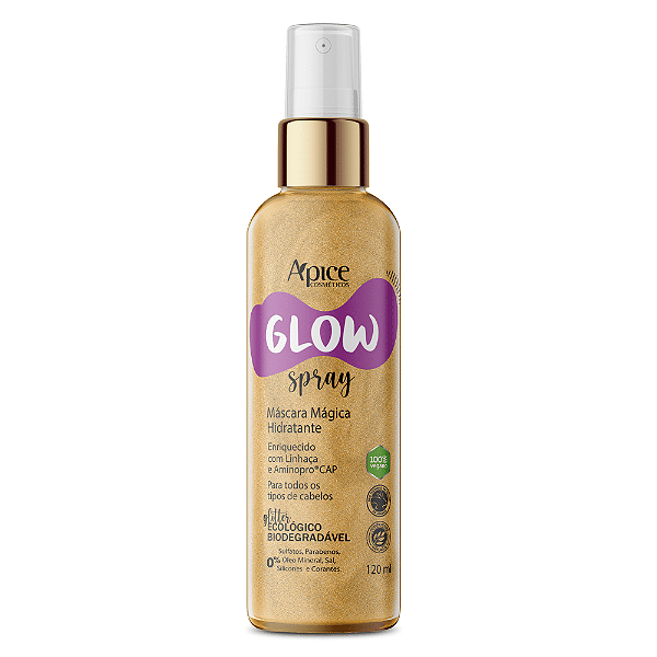 Glow Spray Máscara Hidratante Líquida 120ml - Apice Cosméticos