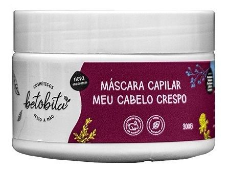 Máscara Meu Cabelo Crespo Betobita - 300g