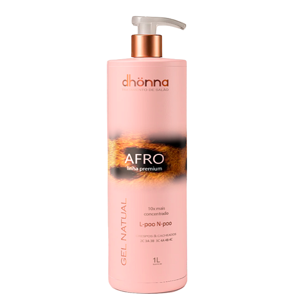 Dhonna Gel de Definição Afro Pro 1L - Dhonna | Para Controle do Frizz Crespos e Cacheados