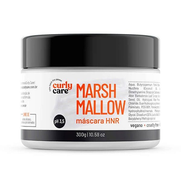 Máscara Marshmallow 300g - Curly Care | Hidratação, Nutrição e Reconstrução em um só produto!
