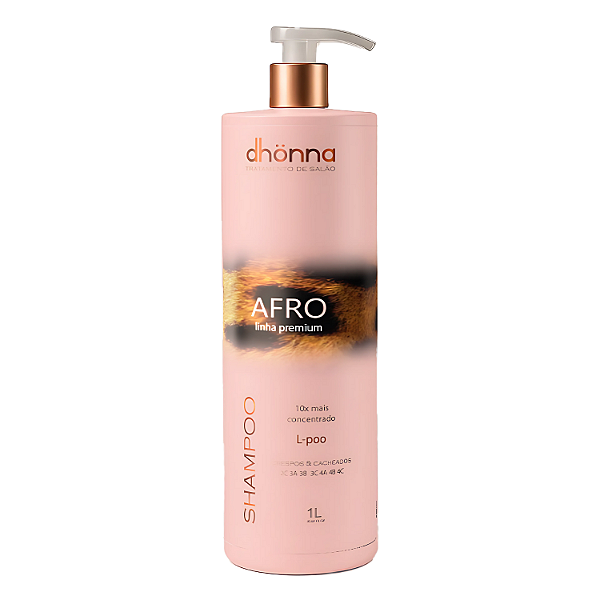 Shampoo Afro Pro 1L - Dhonna | Limpeza Suave e Nutritiva com Fórmula Premium