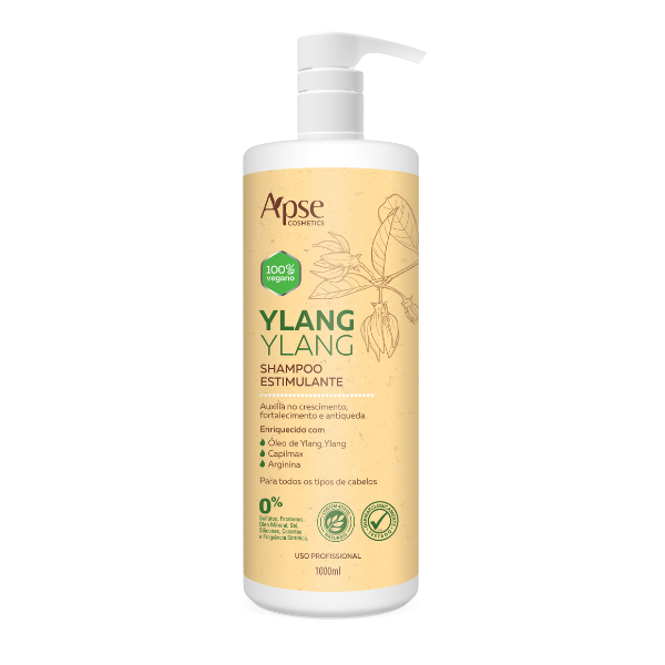 Shampoo Ylang Ylang 1000ml - Apse