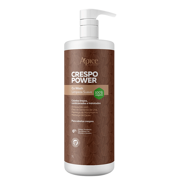 Co Wash Crespo Power 1L - Apice Cosméticos