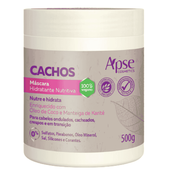 Máscara Nutritiva Cachos 500g - Apse