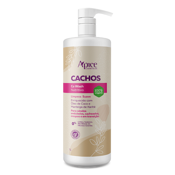 Co Wash Cachos Nutritivo Profissional 1L - Apice Cosméticos