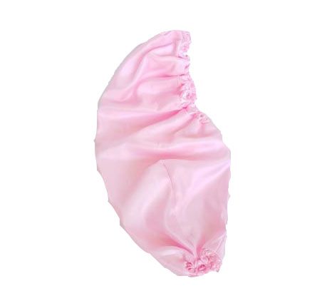 Touca de Cetim Anti-Encolhimento Rosa - Anti Frizz