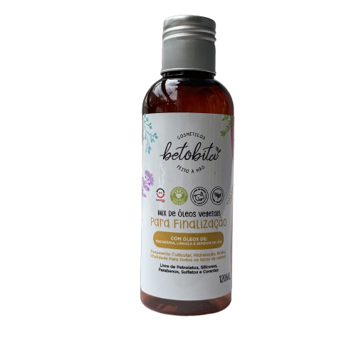 Mix de Óleos Vegetais para Finalização 120mL - Betobita