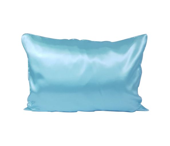 Fronha de Cetim Verde Água Queen Size 50x70 - Anti Frizz