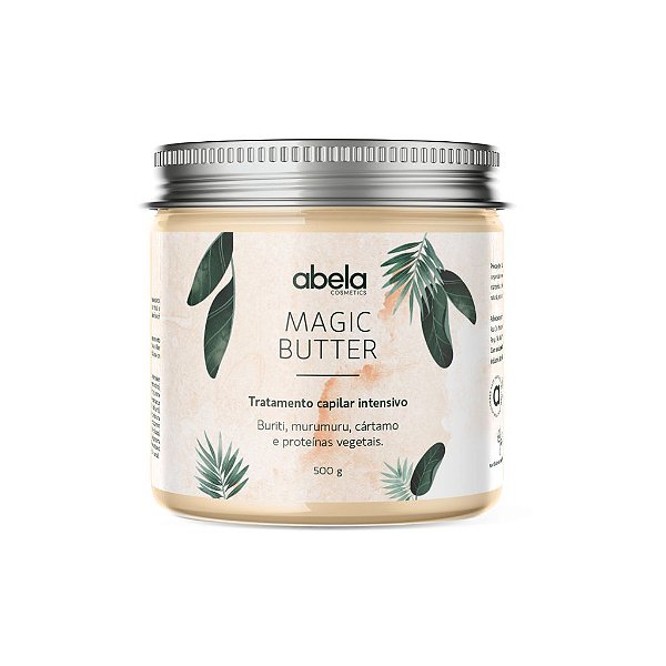 Máscara Tratamento Intensivo Magic Butter 500g - Abela | Adeus ressecamento, quebra e pontas duplas
