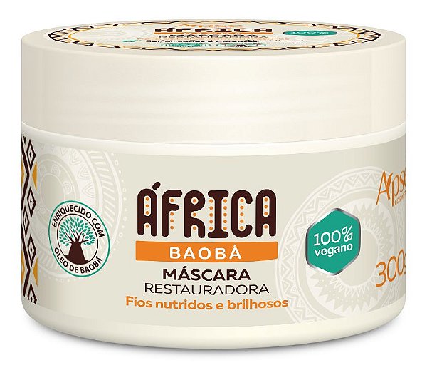 Máscara Restauradora África Baobá 300g - Apice Cosméticos