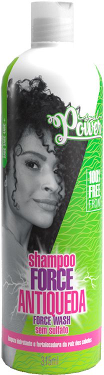 Shampoo Antiqueda Force Wash 315mL - Soul Power