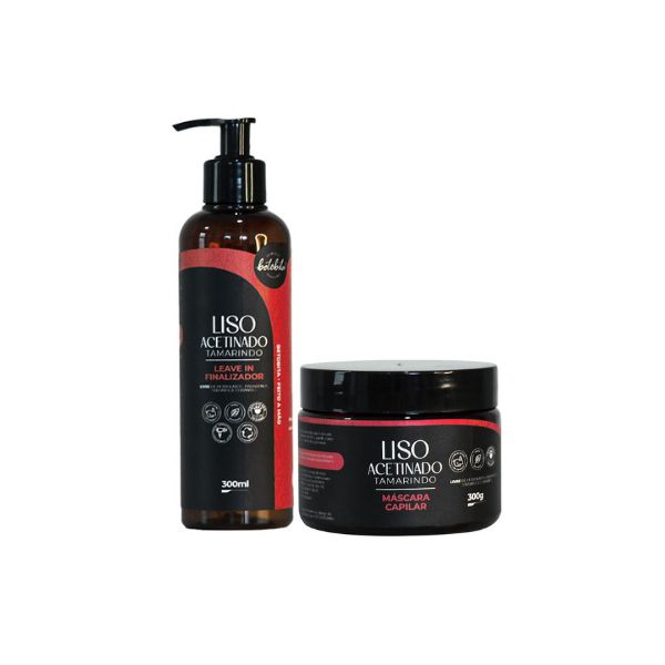 Duo Leave In e Máscara Liso Acetinado - BetoBita