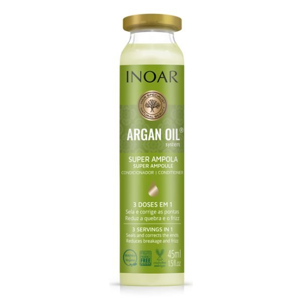 Ampola Capilar Argan Oil System 45mL - Inoar