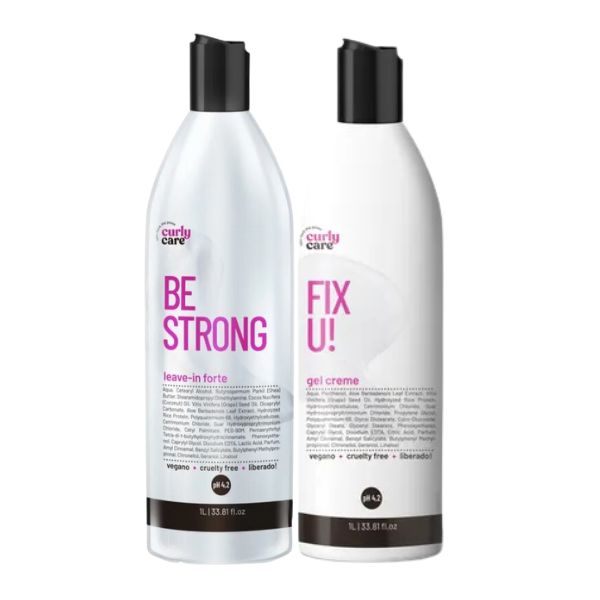 Duo Be Strong e Fix U! 1L - Curly Care