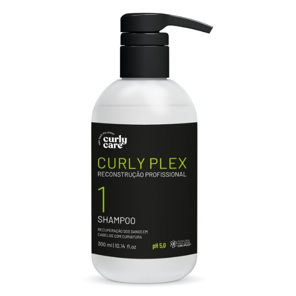 Shampoo Reconstrutor Curly Plex 300mL - Curly Care