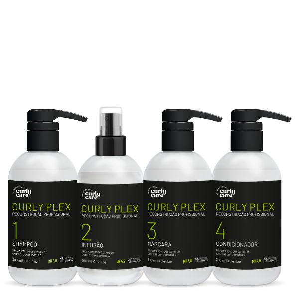 Kit Reconstrutor Curly Plex 300mL - Curly Care