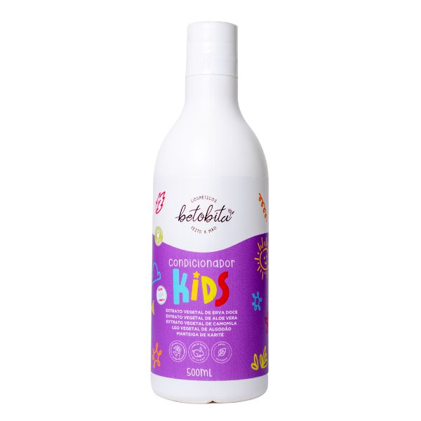 Condicionador Hidronutritivo Kids 500mL - BetoBita | Fios Macios e Hidratados