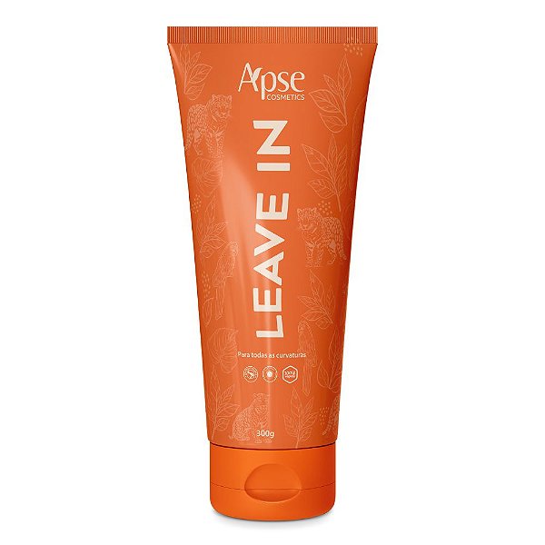 Leave In Condicionante Para Todas as Curvaturas 300g - Apice Cosméticos | Protetor térmico capilar com ação antifrizz