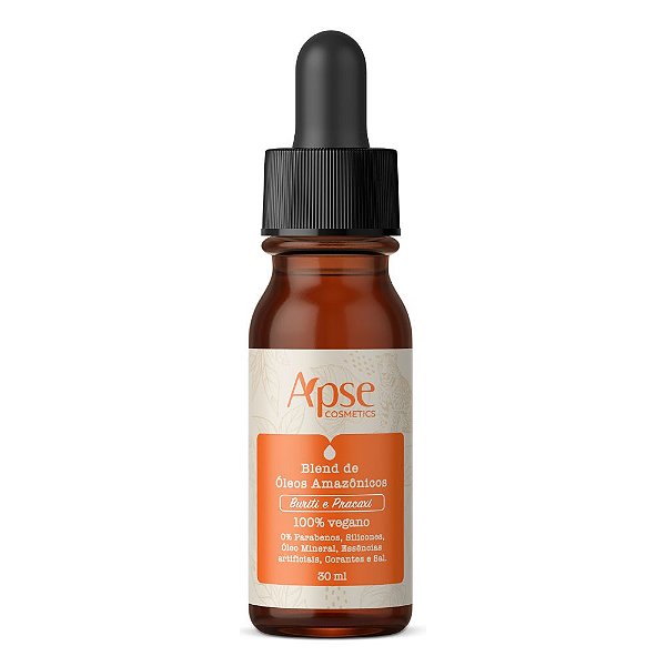 Blend de Óleos Amazônicos Buriti e Pracaxi 30mL - Apice Cosméticos