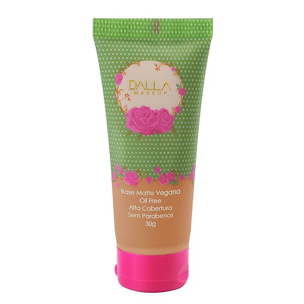 Base Vegana Oil Free Efeito Matte 30g - Dalla