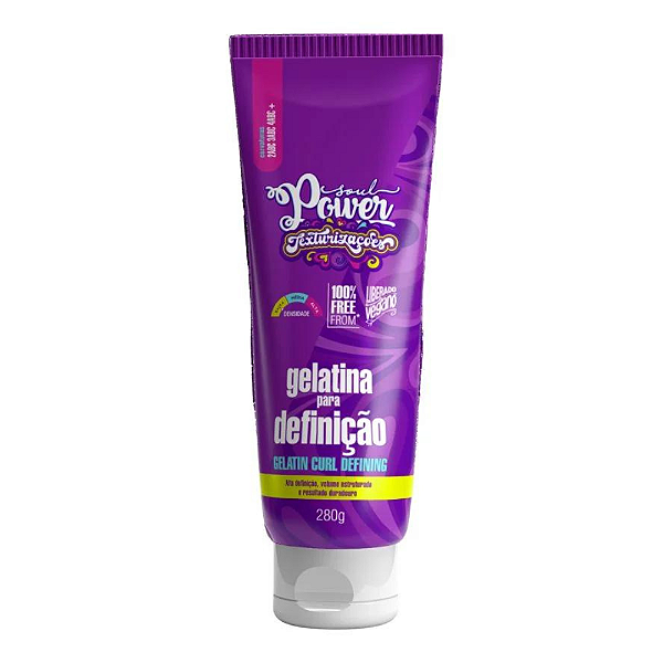 Gelatina Para Definição Texturizações 280g - Soul Power