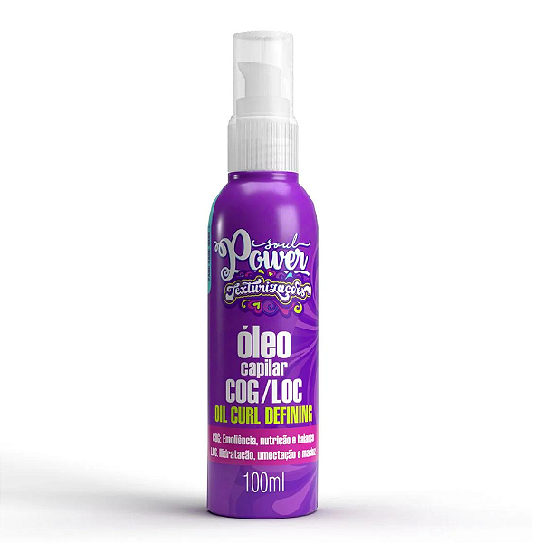 Óleo Capilar COG/LOC Texturizações 100ml - Soul Power