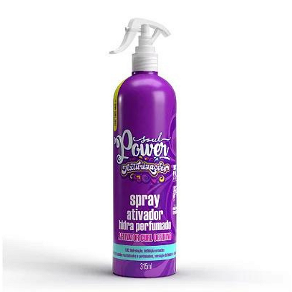 Spray Ativador Hidra Perfumado Texturizações 315mL - Soul Power