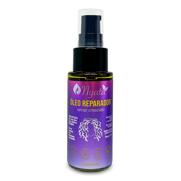 Óleo Reparador Amor Crescido (Blend De Óleos) 60mL - Nyata