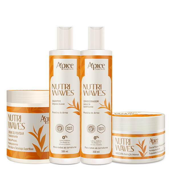 Quarteto Nutri Waves - Apice Cosméticos