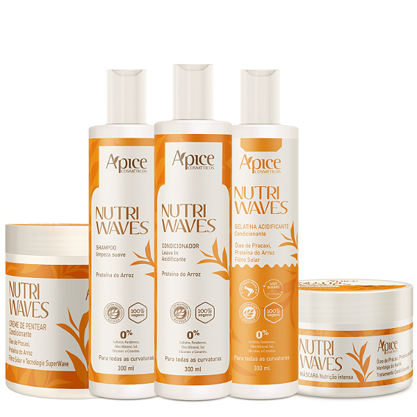 Kit Completo Nutri Waves - Apice Cosméticos