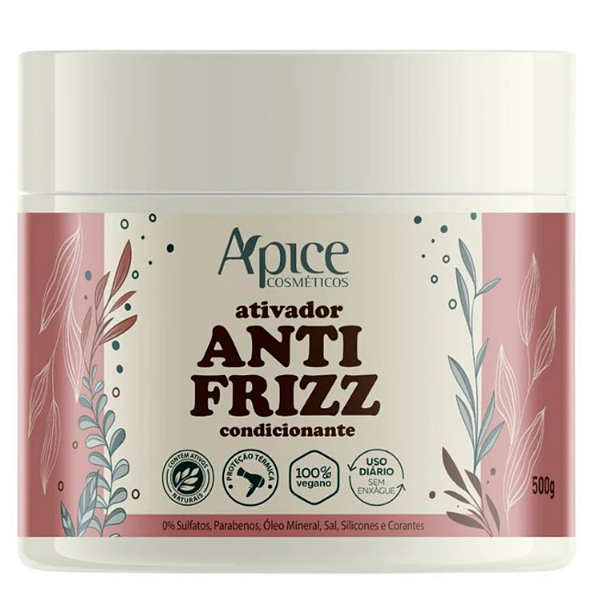 Ativador ANTI FRIZZ Condicionante 500g - Apice Cosméticos