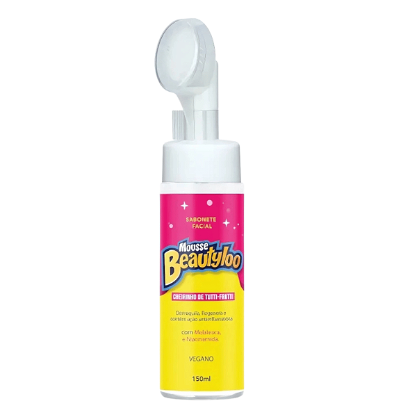 Sabonete Facial Mousse de Tutti-Frutti Beautyloo - Face Beautiful | Limpeza Profunda e Cuidado Anti idade