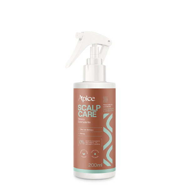 Tônico Capilar Scalp Care 200mL - Ápice Cosmeticos | Estimula o Crescimento e Reduz a Oleosidade