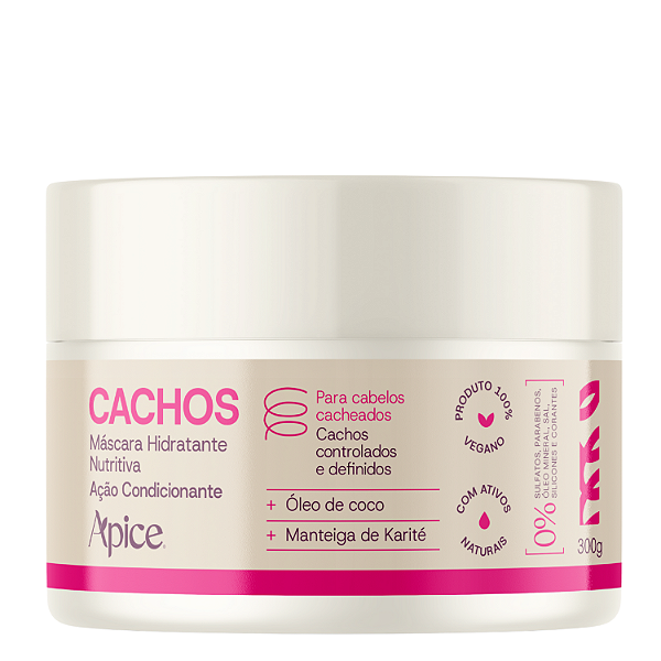 Máscara Cachos Hidratante Nutritiva Essence 300g | Hidratante, Nutritiva, Com Ação Condicionante
