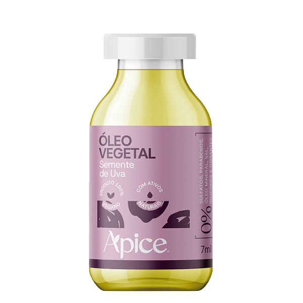 Oleo Vegetal de Semente de Uva 7ml - Ápice