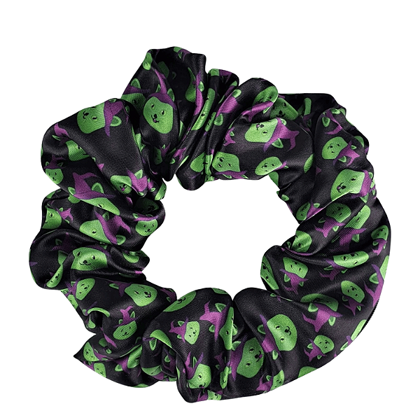 Xuxão de Cetim AntiFrizz Com Ziper Halloween - Soulta