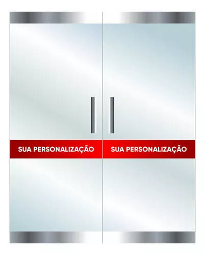 Blindex Faixa Sinalização Segurança Unit EXTERNO