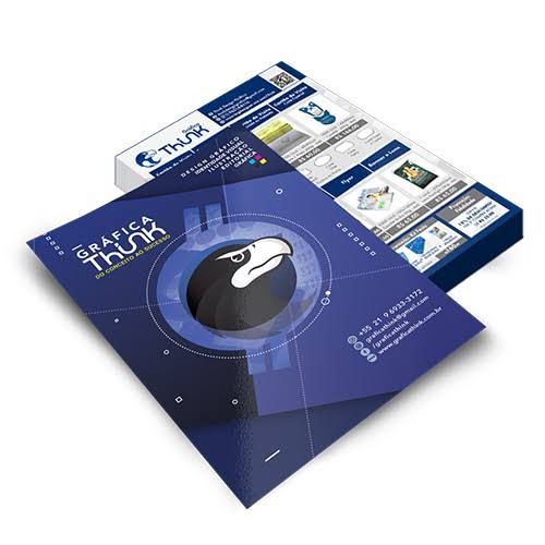 Panfleto 20x14 - 4x0 - Couchê 90g - 1.000 unid