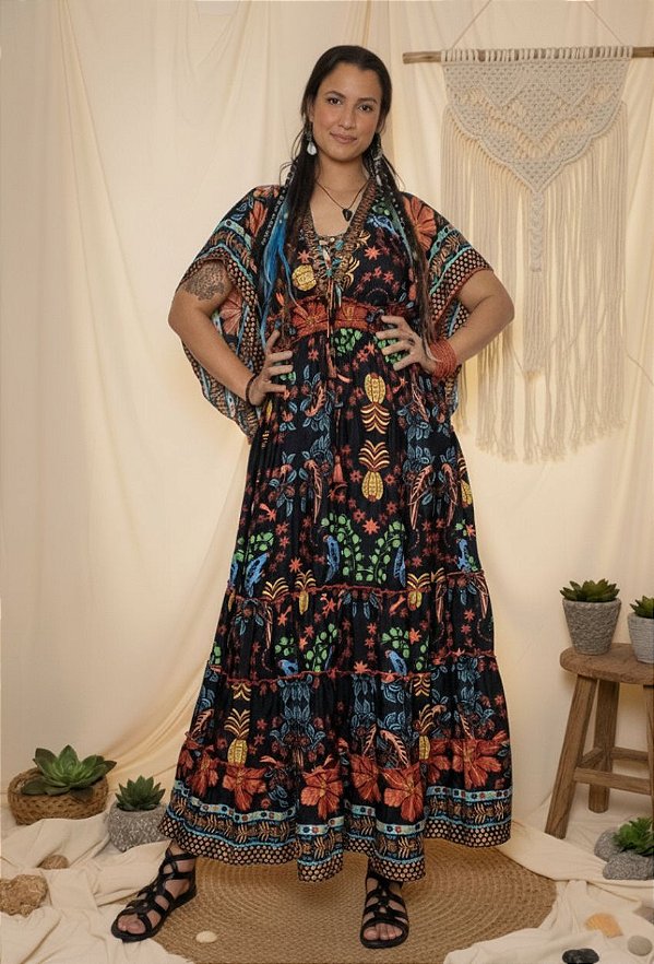 Vestido Boho Longo Epona