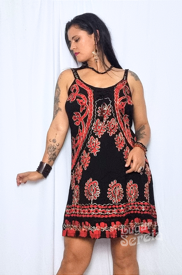 Vestido Indiano Boho Hestia - Batik
