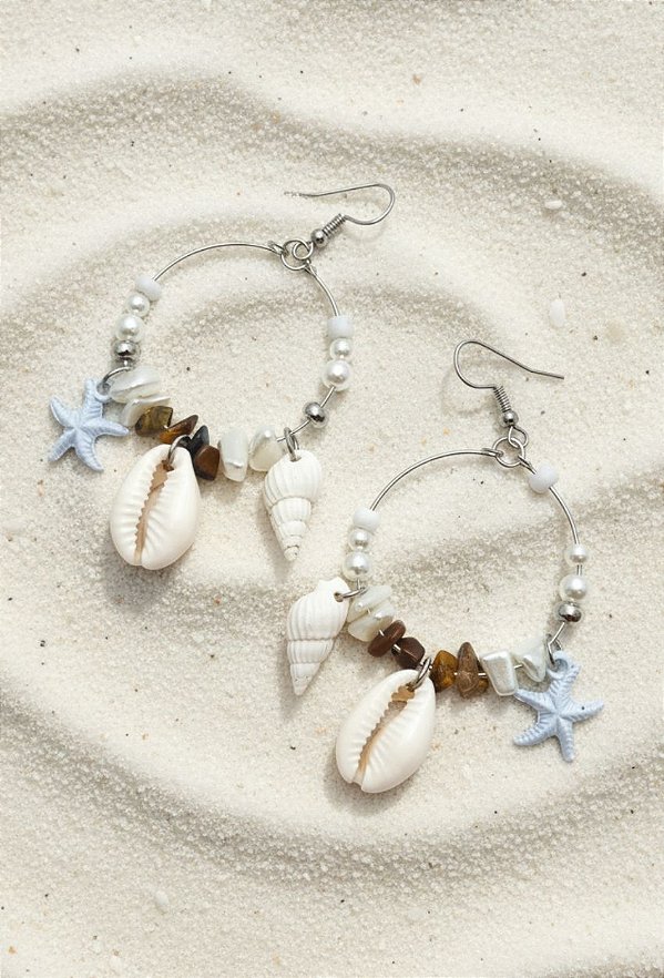 Brinco Sereia Janaína