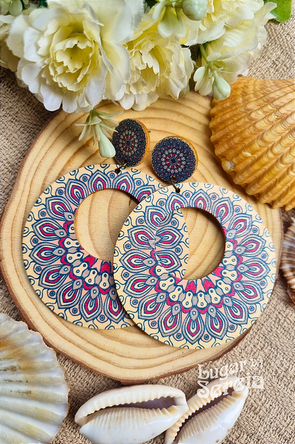 Brinco Mandala MDF