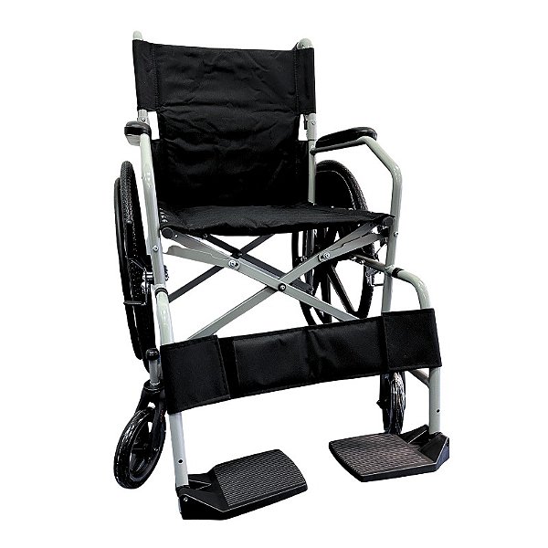 Cadeira de Rodas Com Encosto Rebatível D100 POP - Dellamed