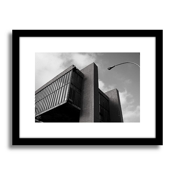 Quadro Decorativo Cidade São Paulo Masp Museu de Arte Barato