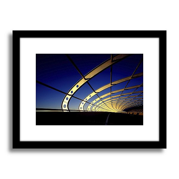 Quadro Decorativo Túnel de Arame Sala quarto Mais Barato